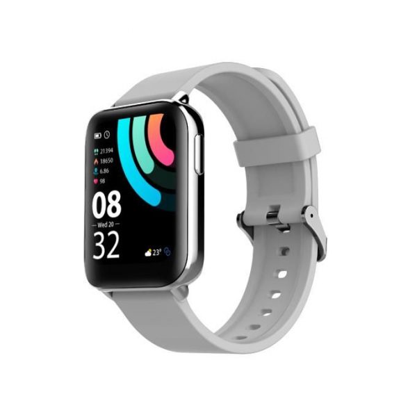 Silver Edition Oraimo Watch 1.69 Ips Screen Ip68 Waterproof Smart Watch Ukamart