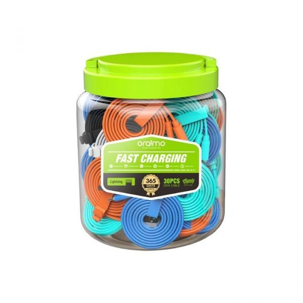 Oraimo Candy Lighting Fast Charging Flat Cable1 Ukamart