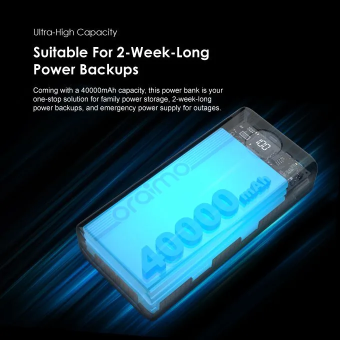 Oraimo PowerBox 40000mAh Power Bank 2 Oraimo PowerBox 40000mAh Power Bank - Image 2