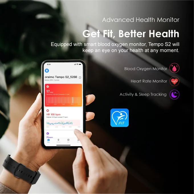 Oraimo Tempo S2 Smart Watch - Image 2