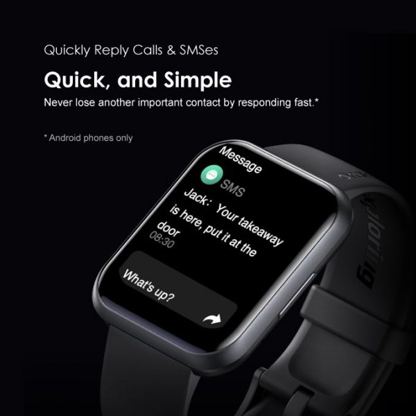 Oraimo Watch 2 Pro Bt Call Quickly Reply Health Monitor Smart Watch1 Ukamart