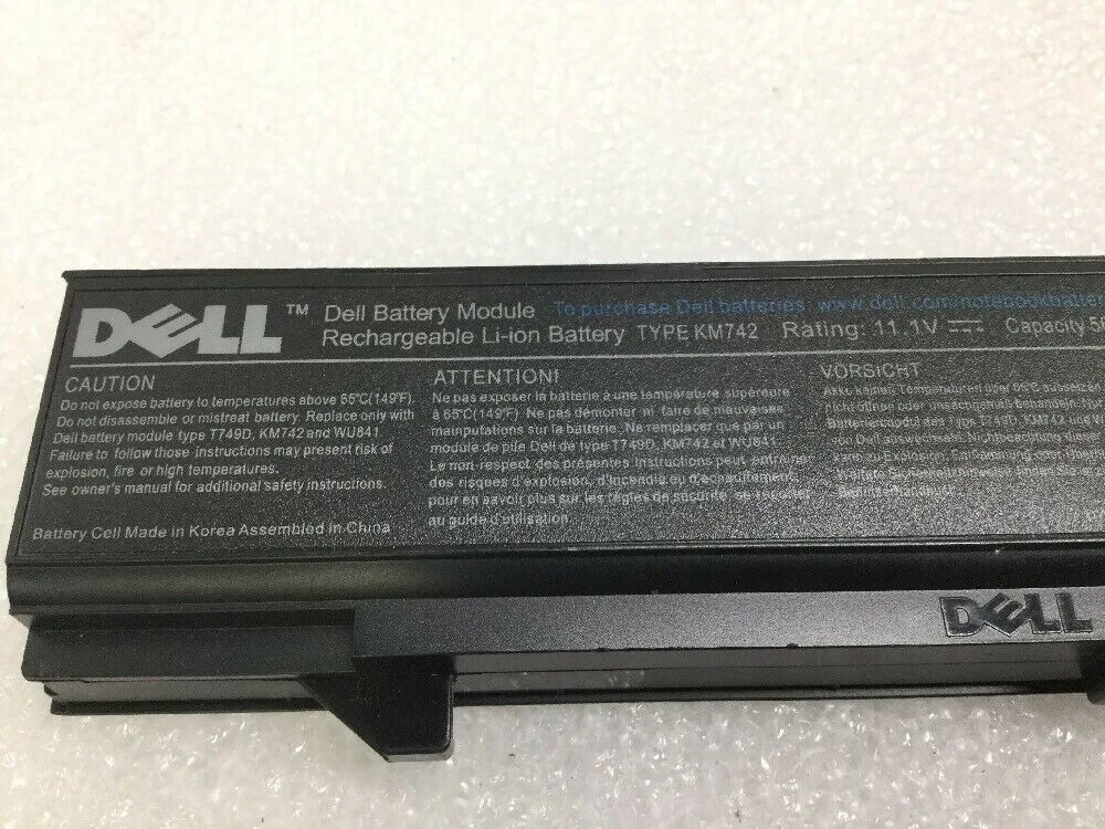 Dell Latitude E5400 E5410 E5500 Replacement Battery