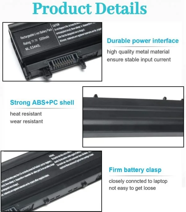 Dell Latitude E5440/E5540 Laptop Battery