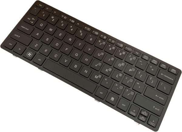Laptop Replacement Us Layout Keyboard For Hp Elitebook 2560 2560P 2570 2570P Black Frame3 Ukamart