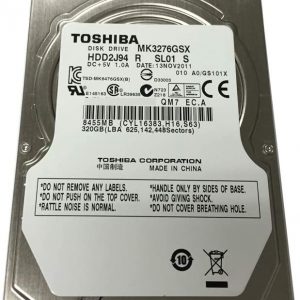 Toshiba 320 GB Hard Drive