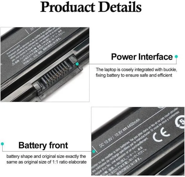Toshiba Satellite L655 L755 Laptop Battery