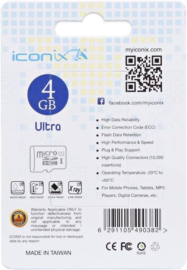 4Gb-Iconix-Memory-Card