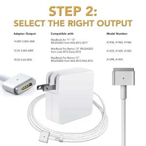 APPLE 85W 18.85V 4.6ACHARGER
