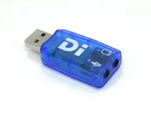 3D AUDIO SOUND CARD ADAPTER VIRTUAL 5.1 CH Sound Track