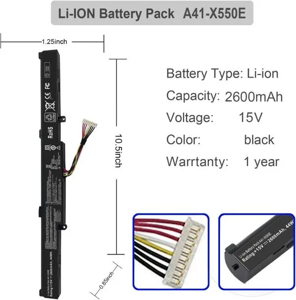 ASUS X550E BATTERY - Image 4