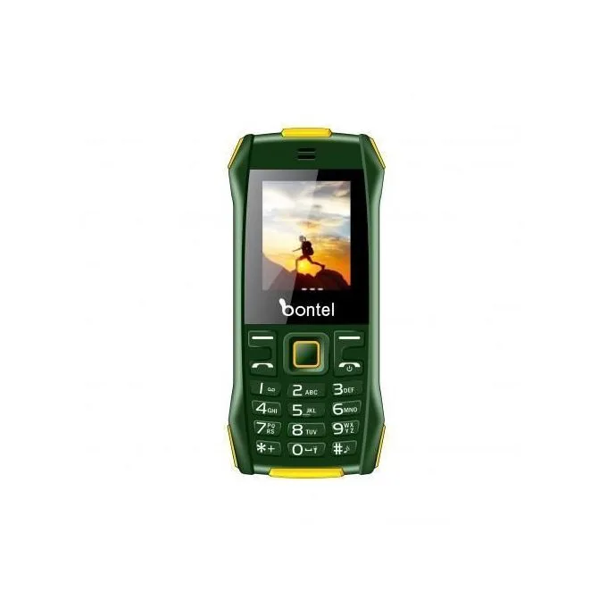 Bontel L400 Phone With Big Torch Light - Green - Image 4