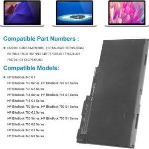 CM03XL HP BATTERY