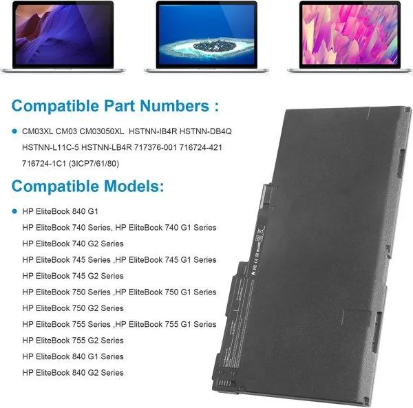 CM03XL HP BATTERY