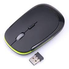 Hp Genuine Wireless Flat Mouse USB 2.4GHZ