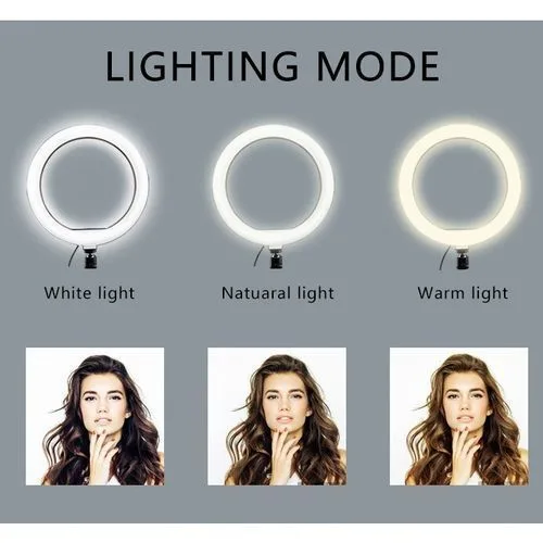 10 Inches Ring Light With Tripod