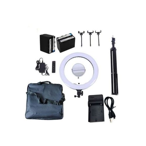 18 INCHES RECHARGEABLE RINGLIGHT WITH BATTERY