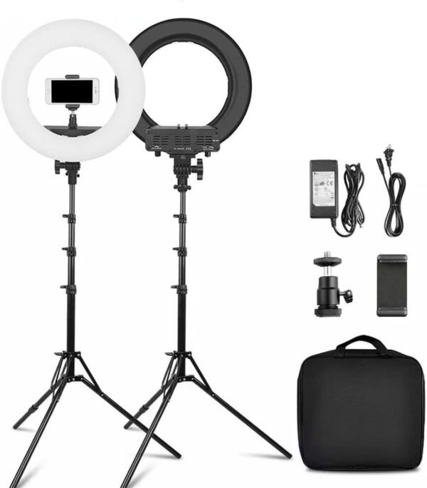 Led Ring Light 14 Inches With Tripod Stand And Remote Control Ukamart