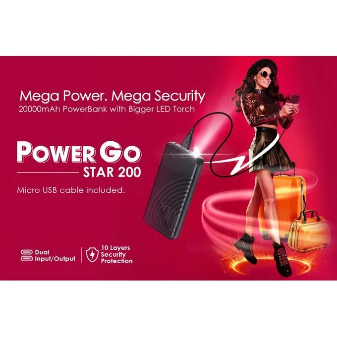 ITEL 20000mAh POWER BANK