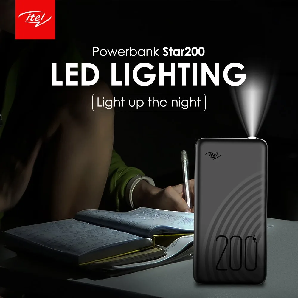ITEL 20000mAh POWER BANK