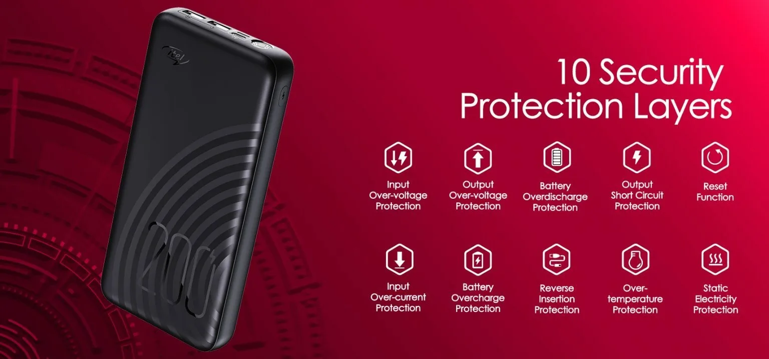 ITEL 20000mAh POWER BANK