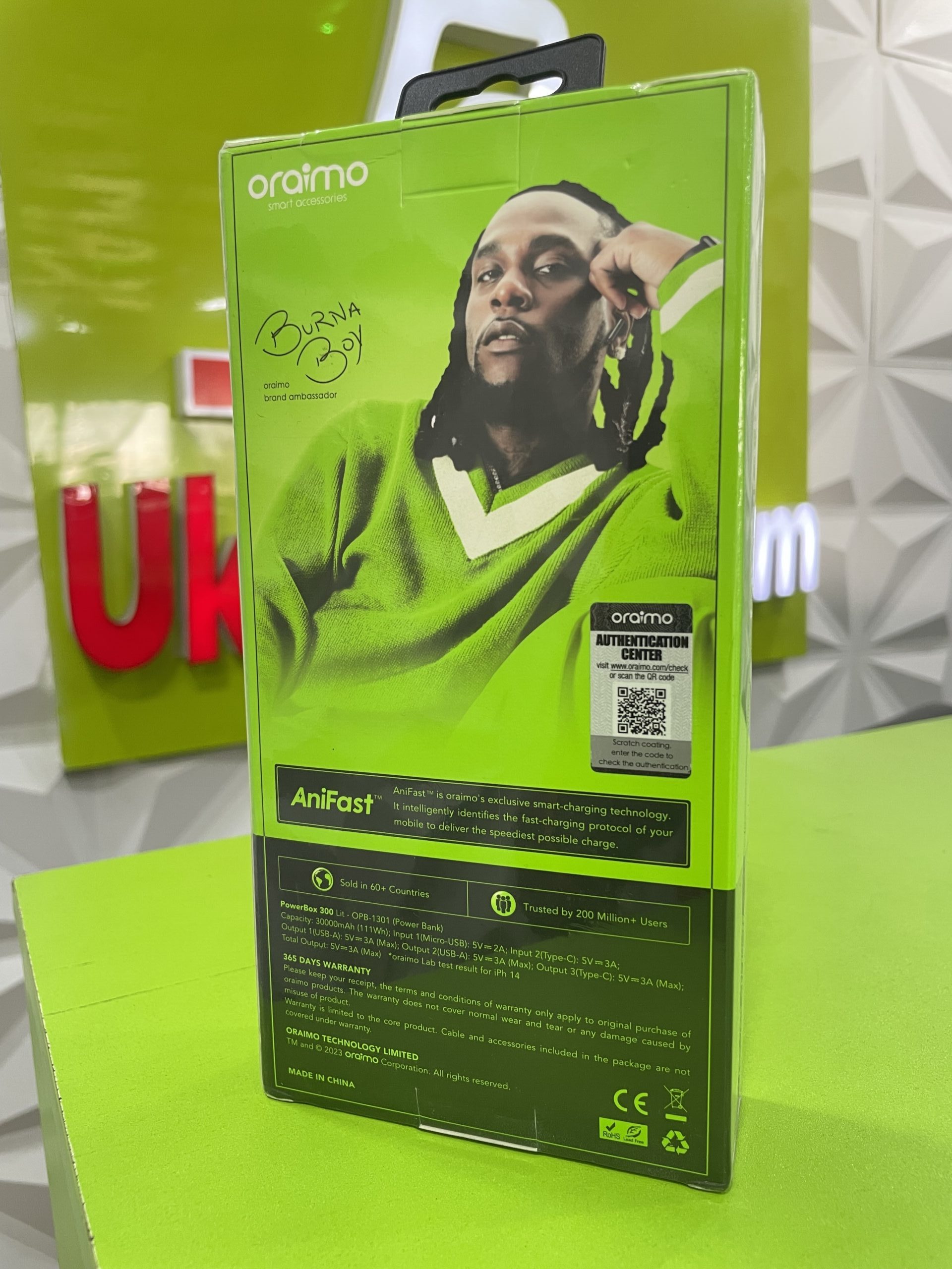 Oraimo Power Bank 30000mAh