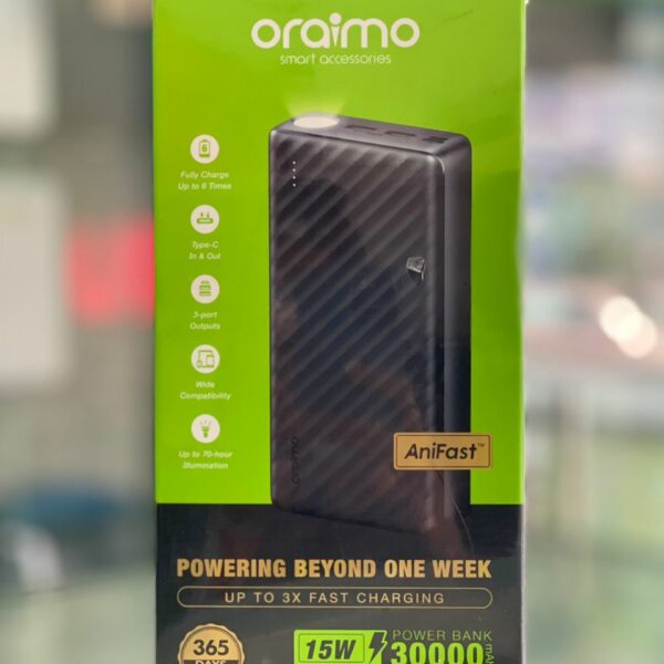 ORAIMO 3000mAh Power Bank1