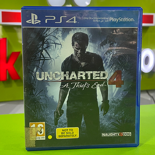 Uncharted 4 PS4 CD