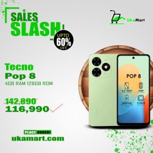 Tecno POP 8 6.6" - 4GB RAM + 128 ROM