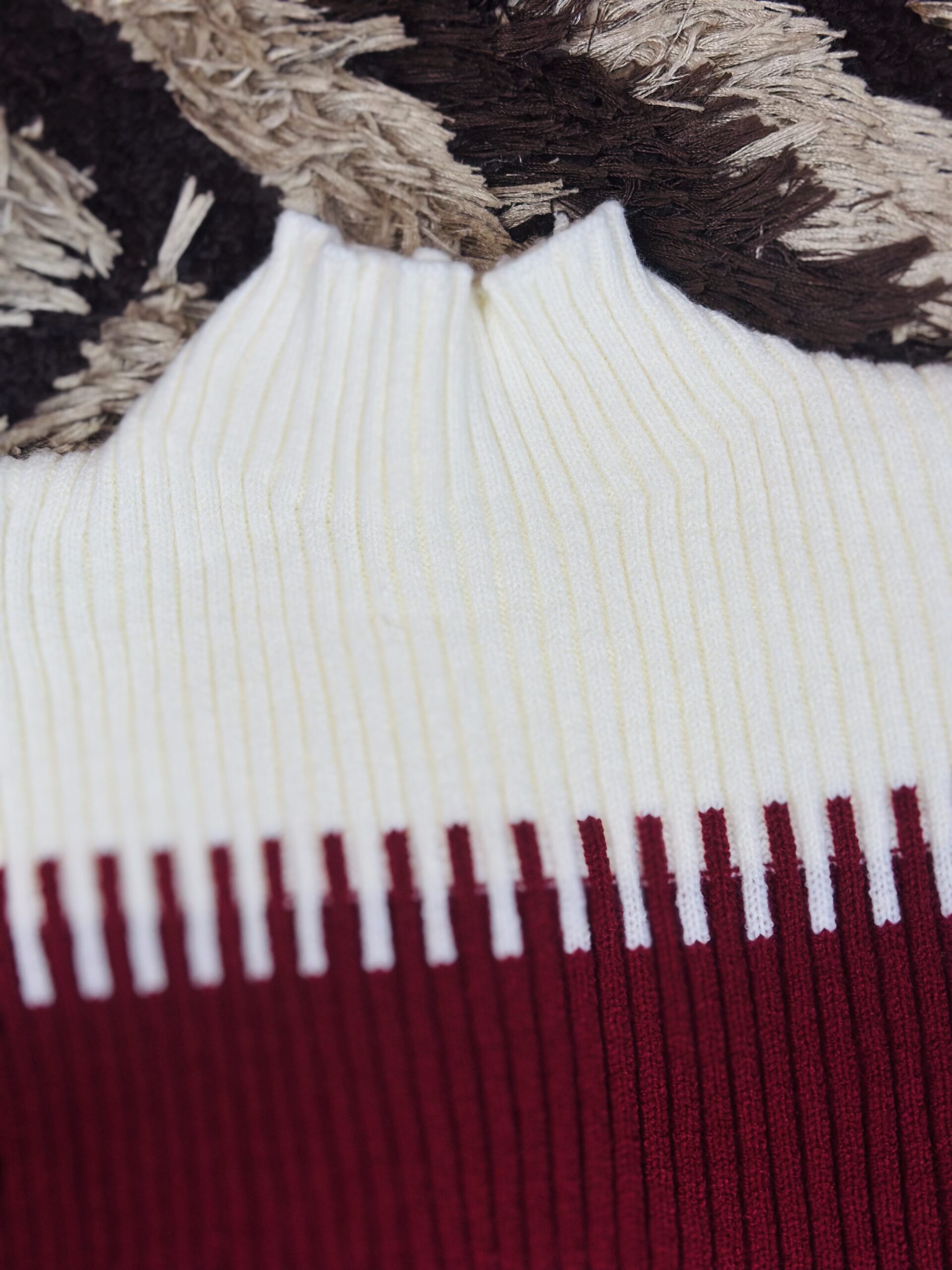 10 to 15 Years Children French Flossy Balon Sleeve Mock Neck Sweater 3 10 to 15 Years Children French Flossy Balon Sleeve Mock Neck Sweater