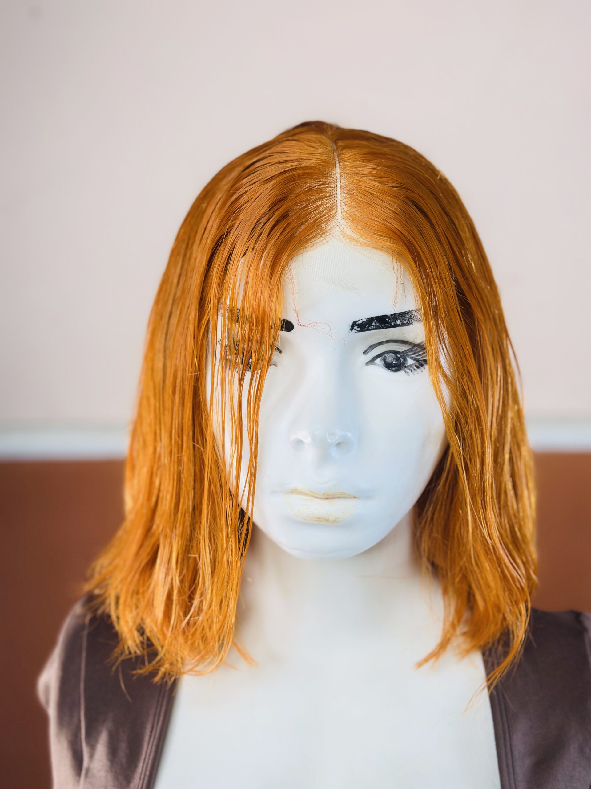 10inch Ginger Orange Bog Wig
