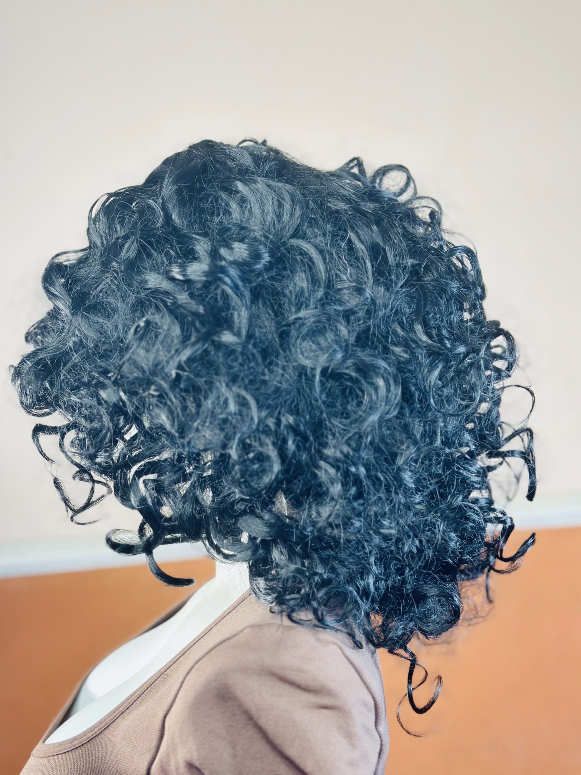 12inch Fringe Synthetic Curl Wig