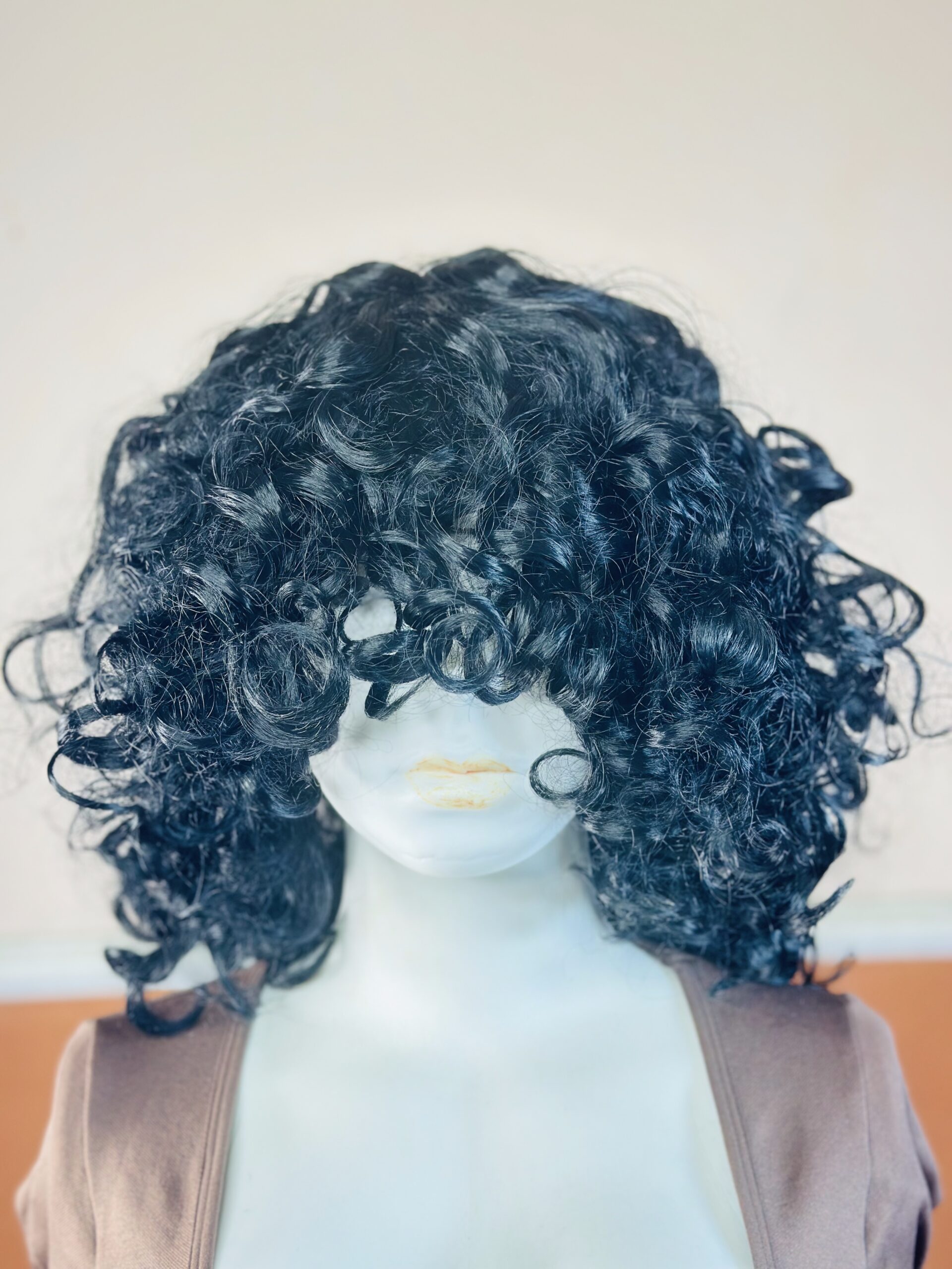 12inch Fringe Synthetic Curl Wig