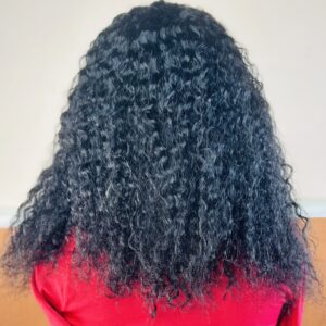 14inch Water Wave Human Hair Lace Wig