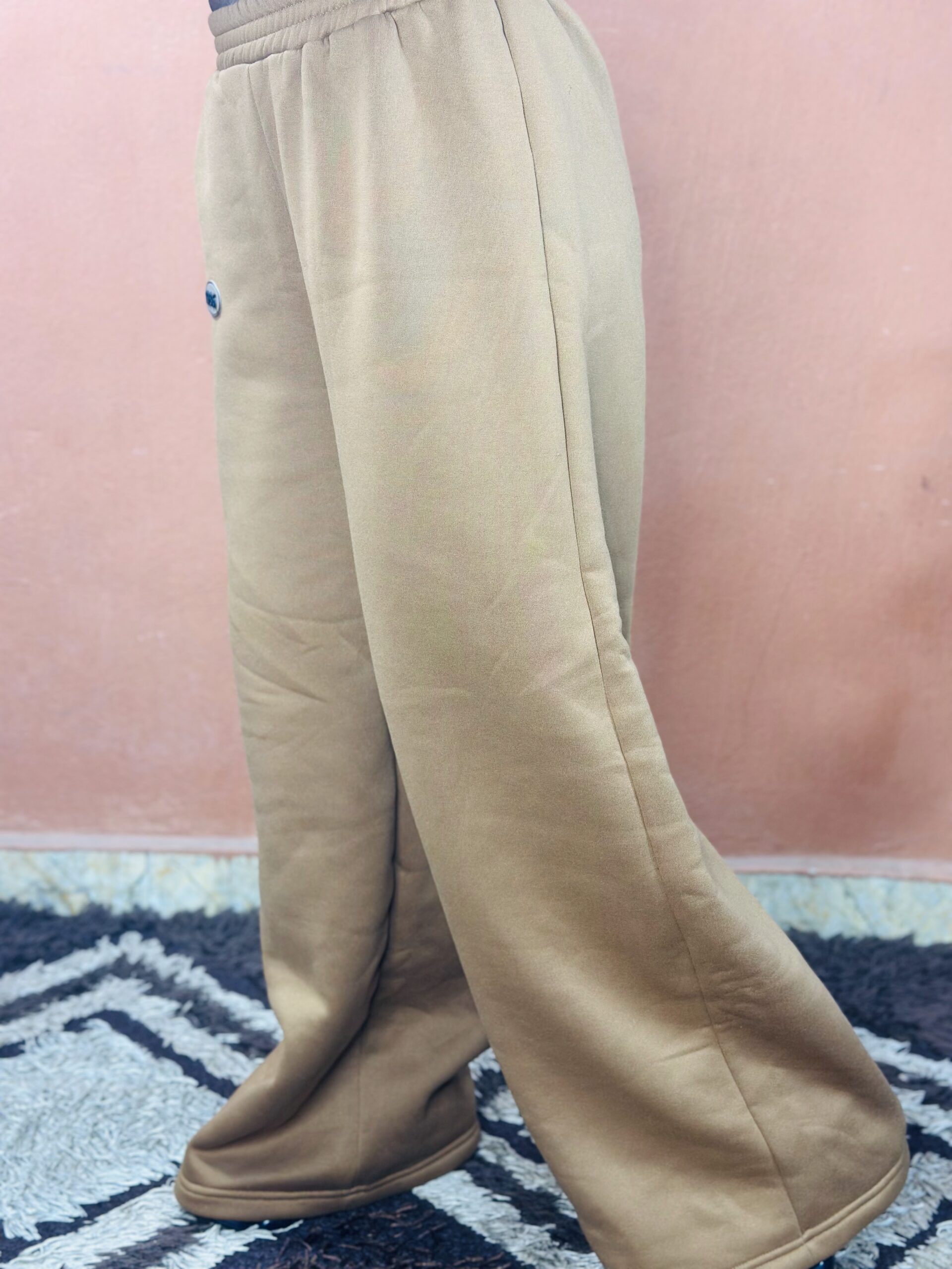 1986 Brown Wide Leg Sweat Pant
