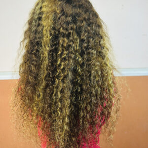 22inch Deep Waving Piano Full Closure Wig 1