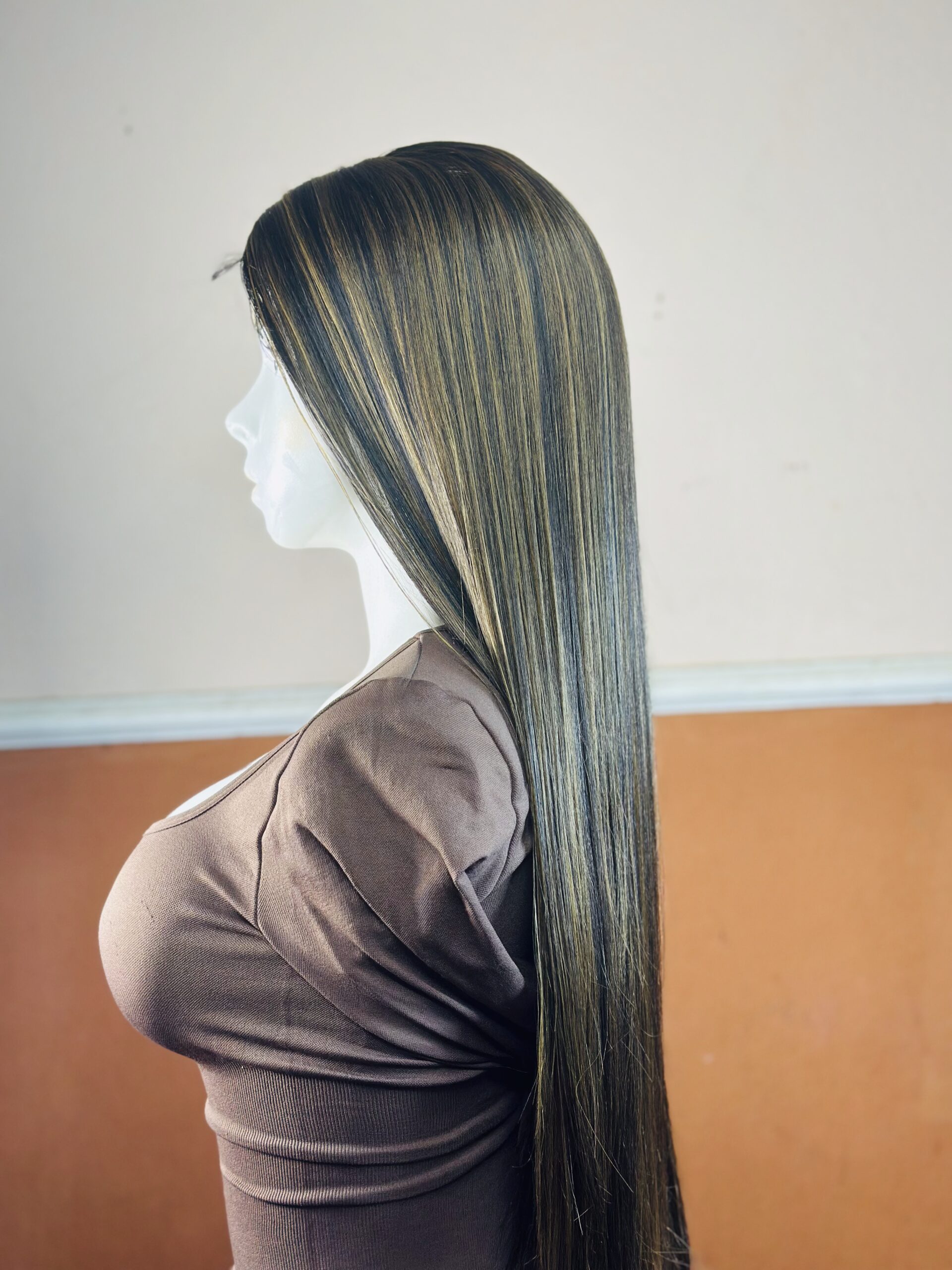 24inch Straight Hair Blend
