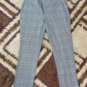 H and M Black White Phid Pants