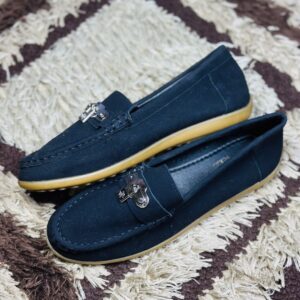 36 Black Suede Loafers Shoe