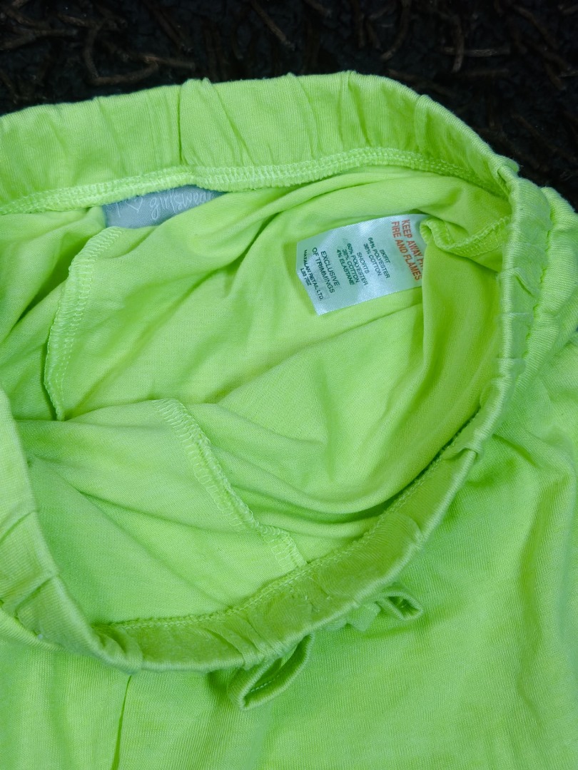 4 to 5 years children Mint Green Scooter skirt with Undershorts