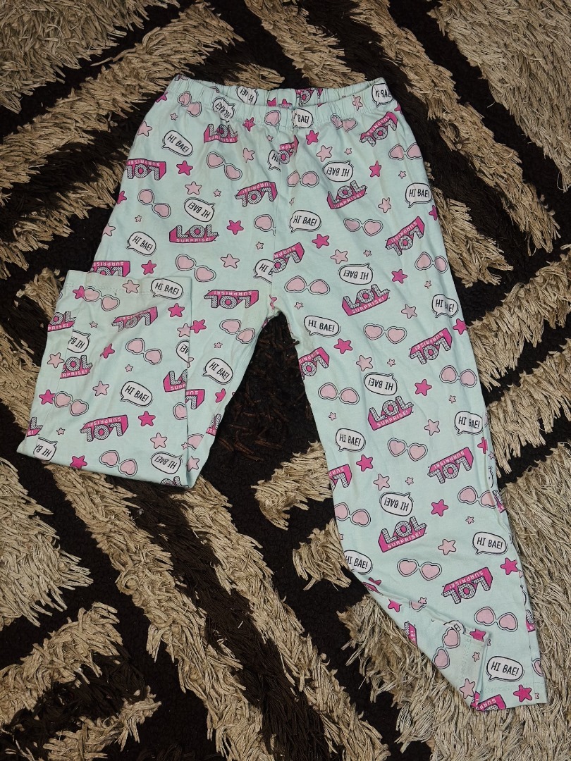 5 to 7 years children pajama pants