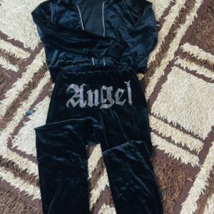 Black Cardigan and Joggers