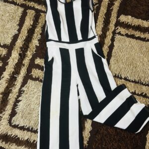 Black and White Jumpsuit