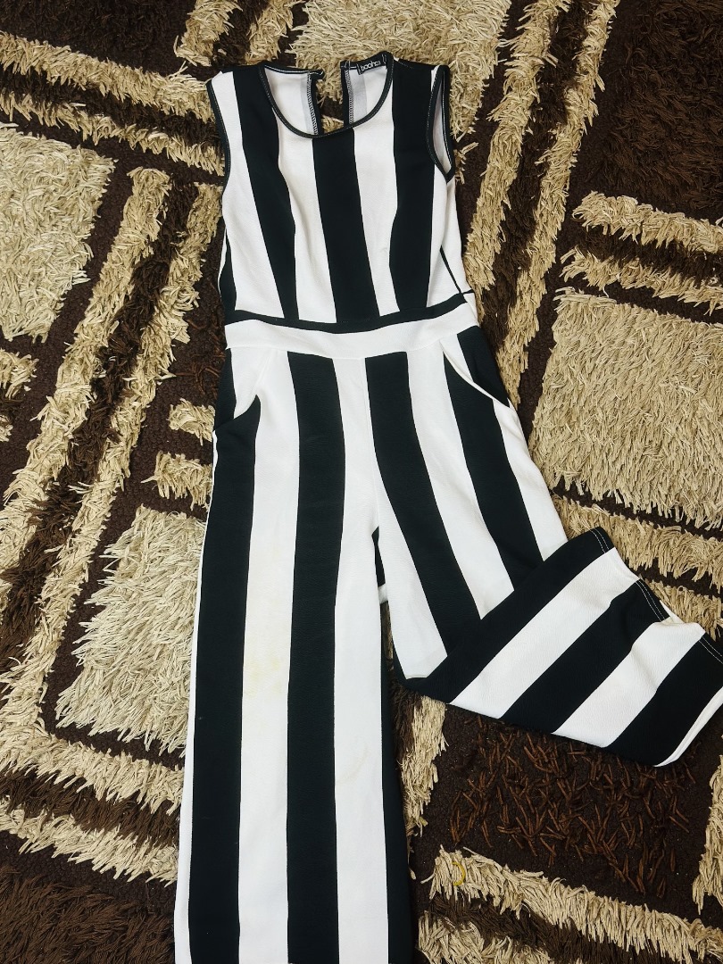 Black and White Jumpsuit