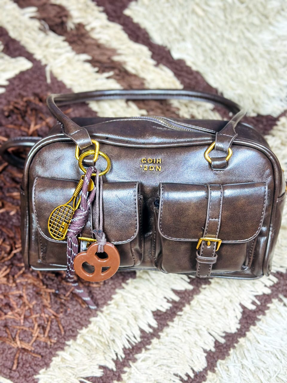Brown Coih 2DN Handbag