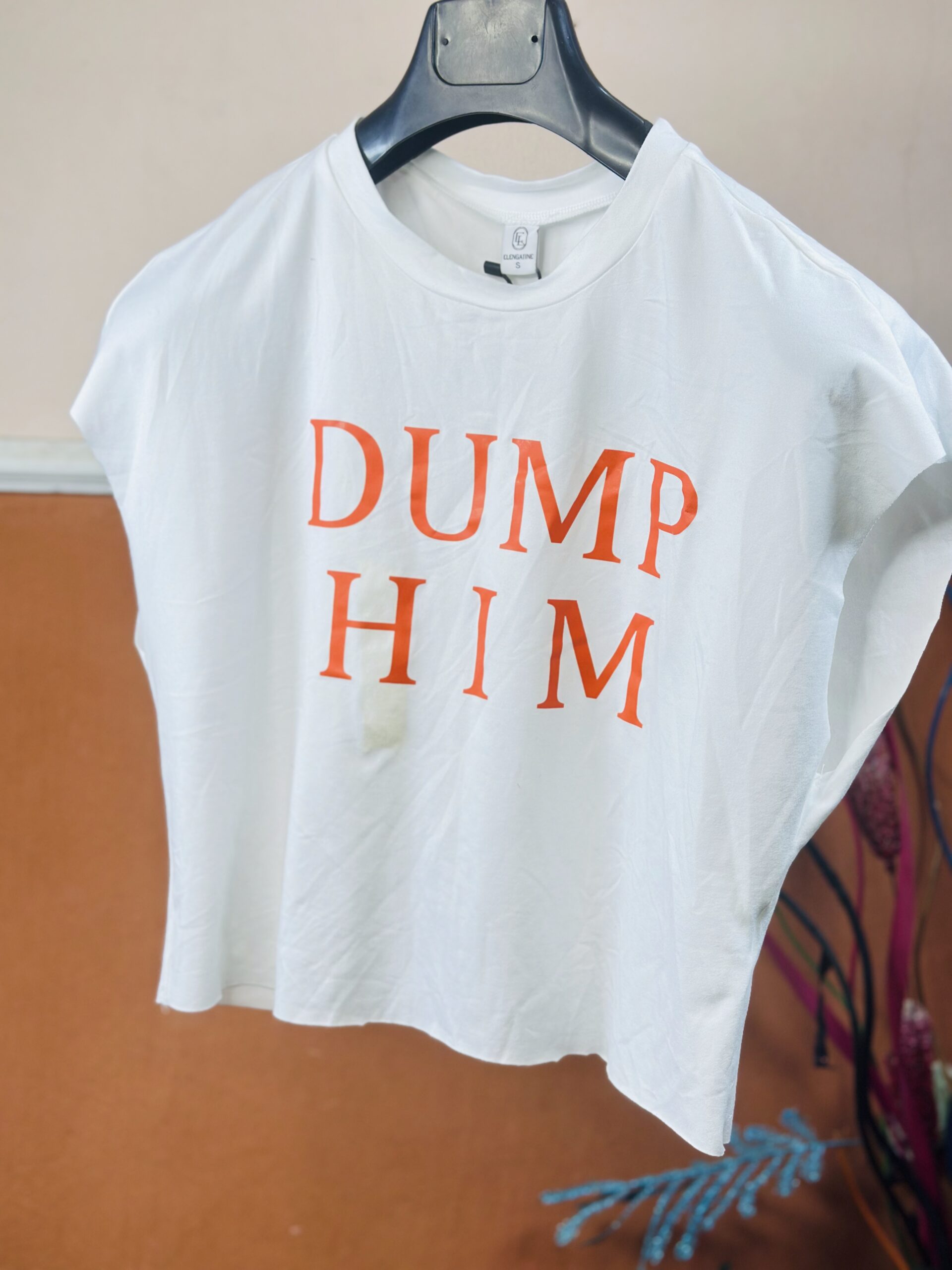 Elinbagatine Dump Him Crop Top