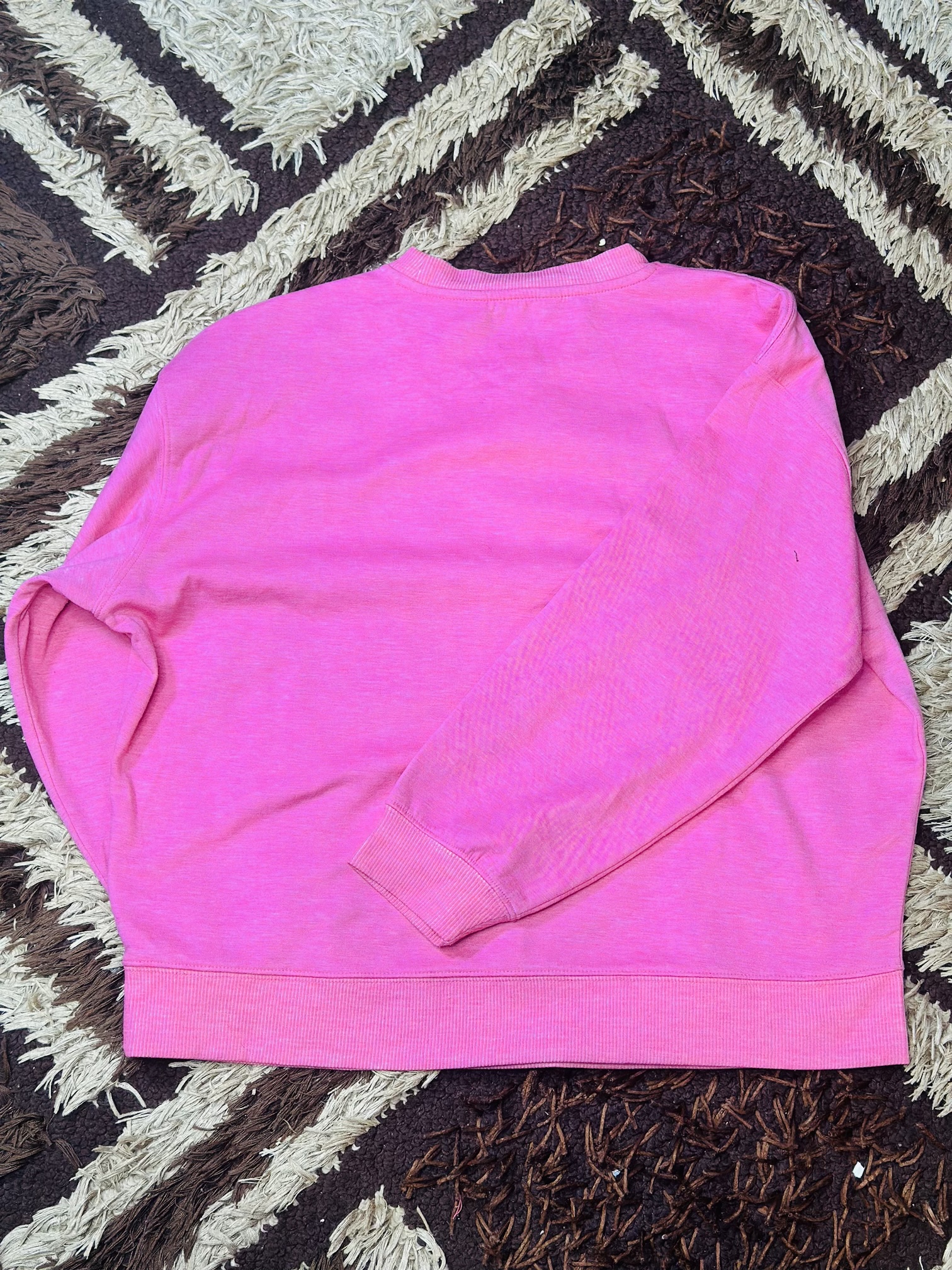 F and F Pink Crew neck Sweatshirt