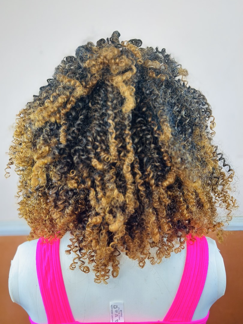 Wig Type Curl Wig with Fringe