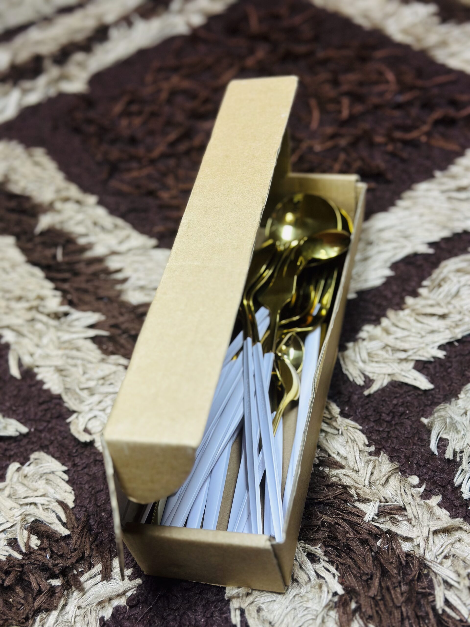 Golden Dinnerware Set