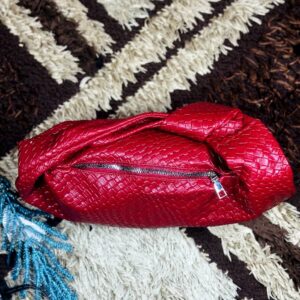 Italian Women Red Under Arm Handbag