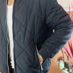 Men Black Old Navy Bomber Jacket